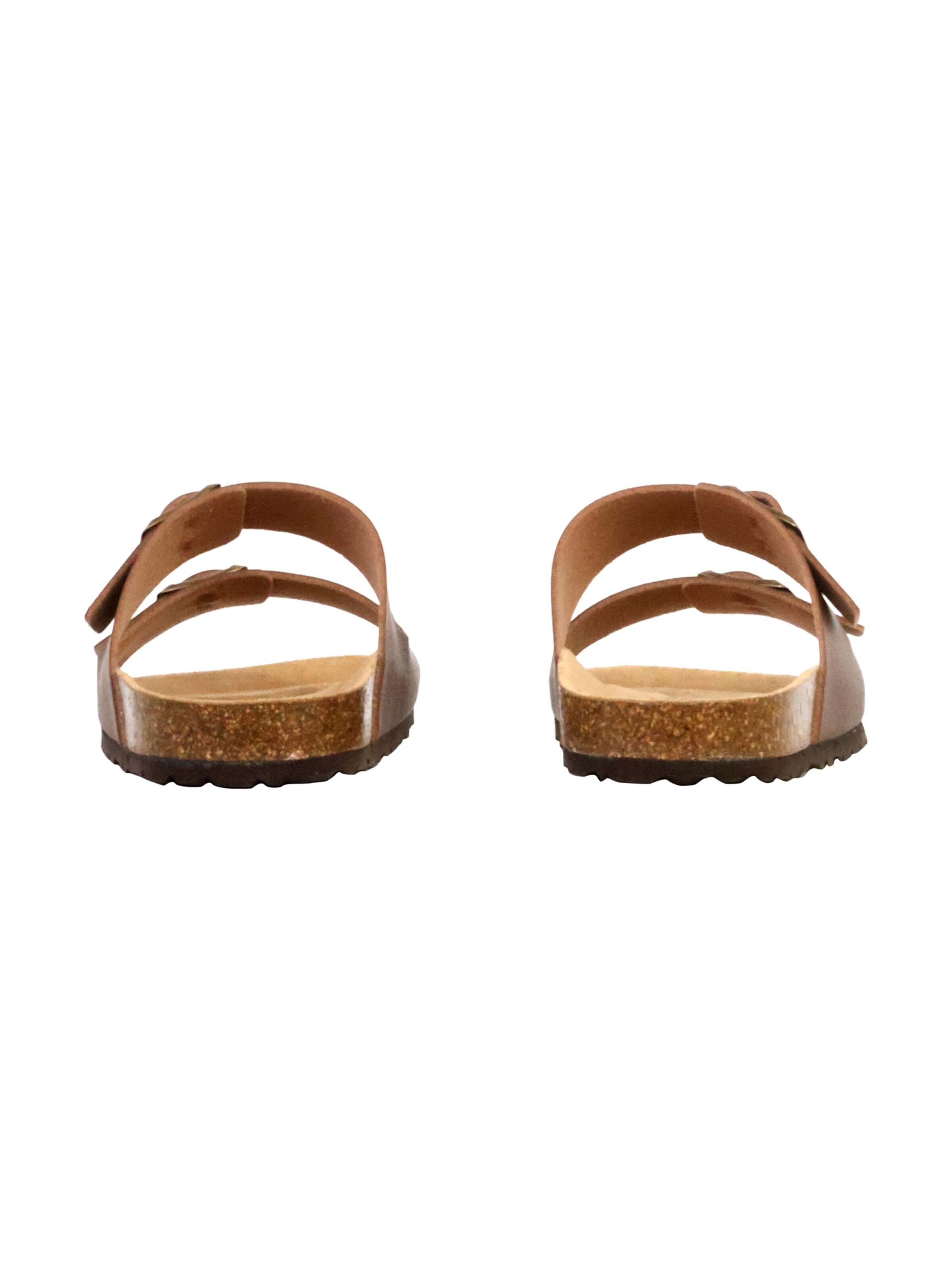 Mule 'Noga Mistral Edge Leder-Pantoletten' The Divine Factory en marron