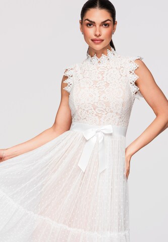 Robe de soirée Ombre en blanc