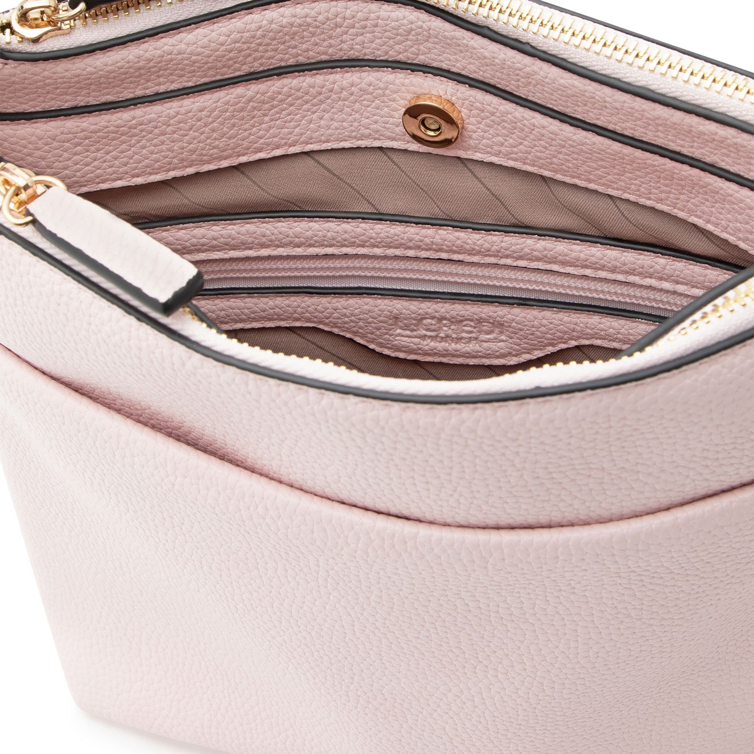 L.CREDI Schoudertas 'Ella' in Roze