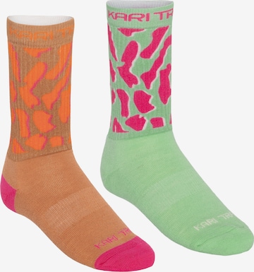 Kari Traa Sportsocken in Grün: Vorderseite