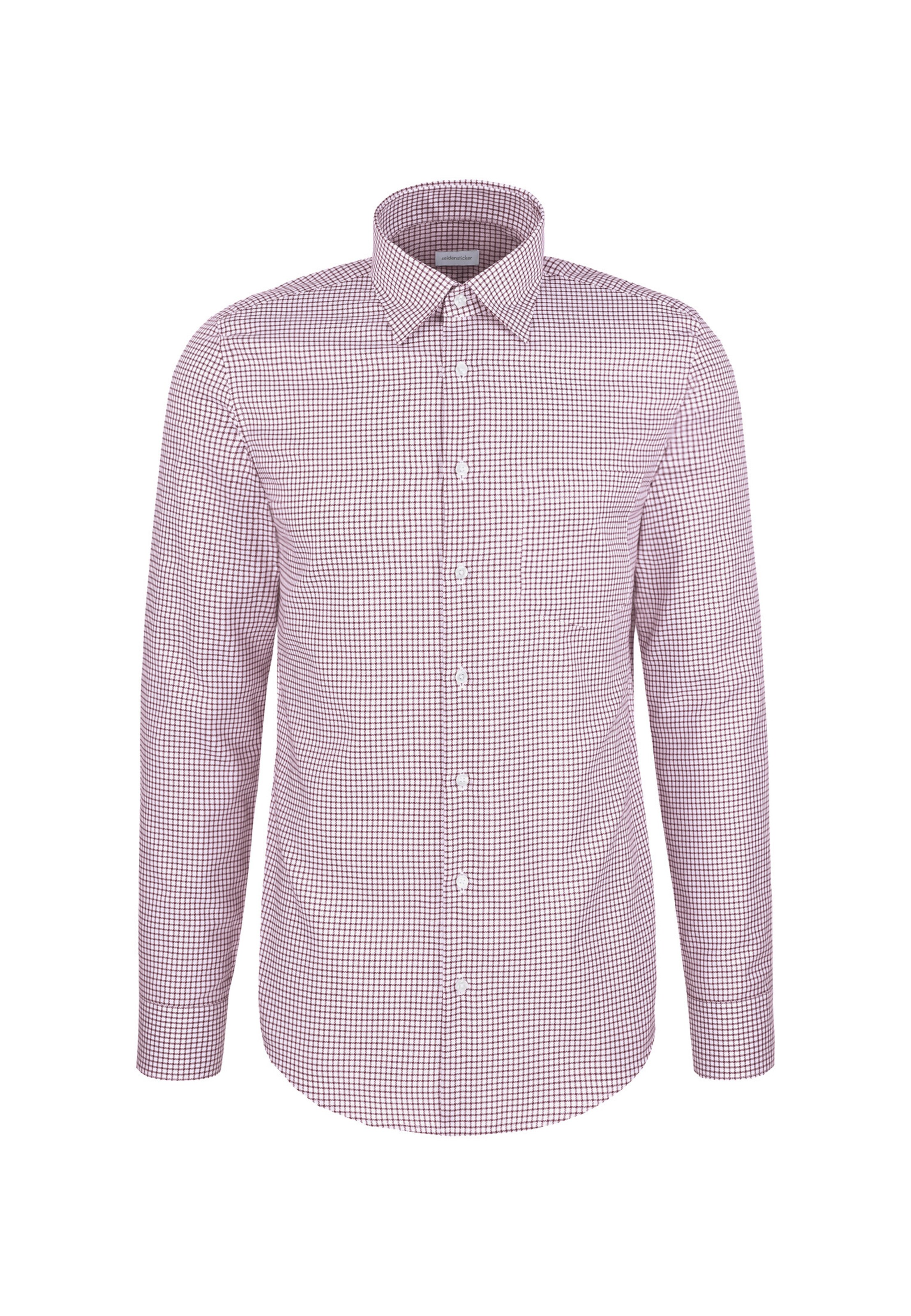 Coupe regular Chemise 'Classic Essentials' SEIDENSTICKER en rouge