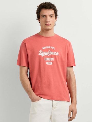 Maglietta di Pepe Jeans in rosso: frontale