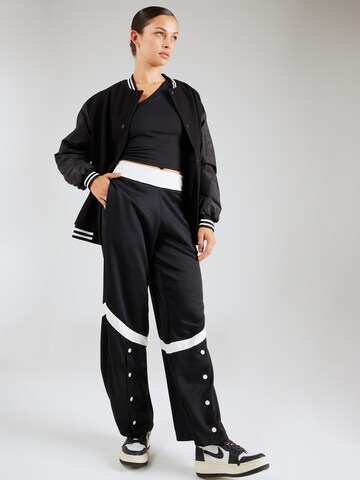 Wide Leg Pantalon Jordan en noir