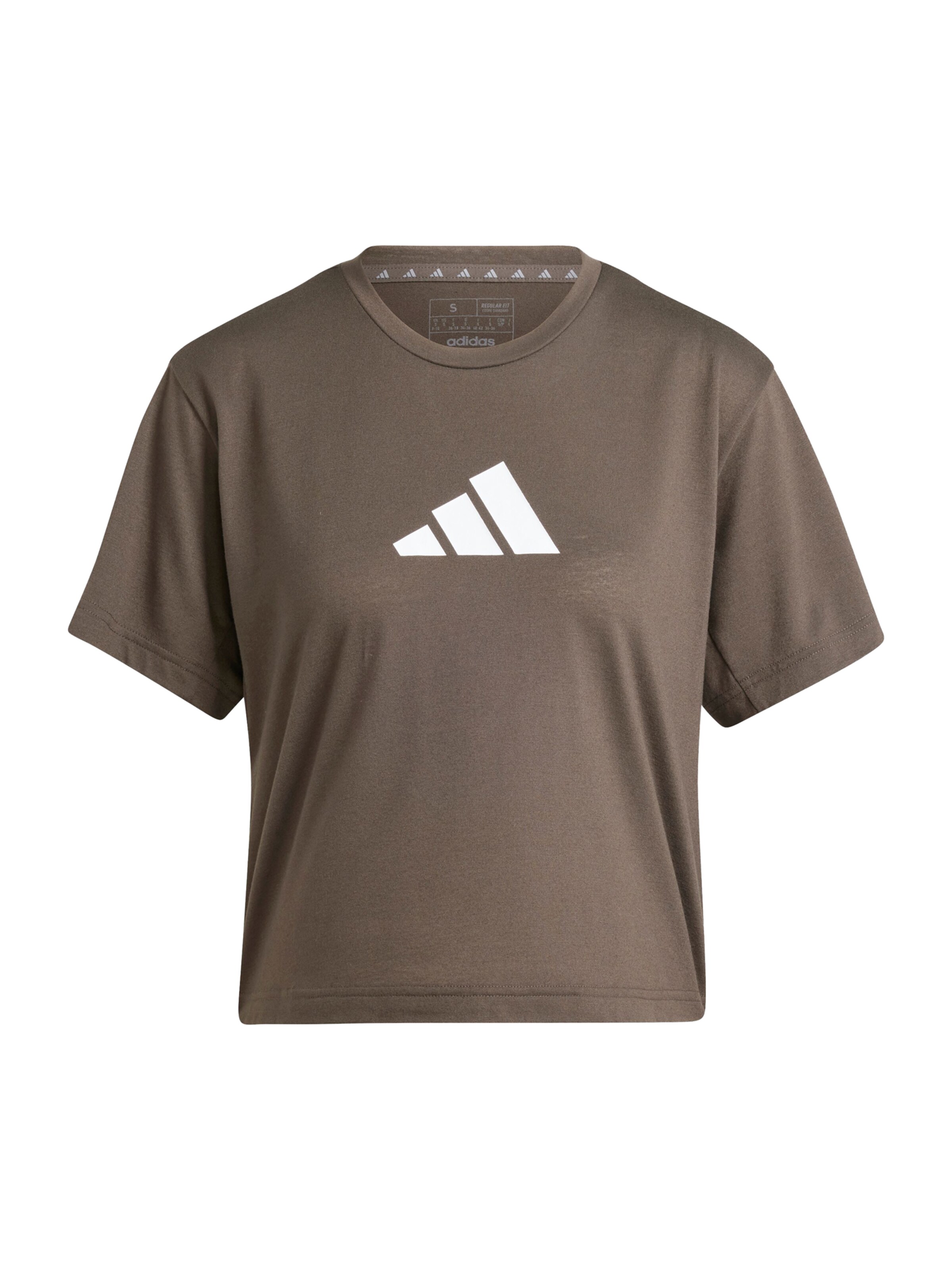 ADIDAS PERFORMANCE Λειτουργικό μπλουζάκι 'Essentials' σε πράσινο: μπροστά