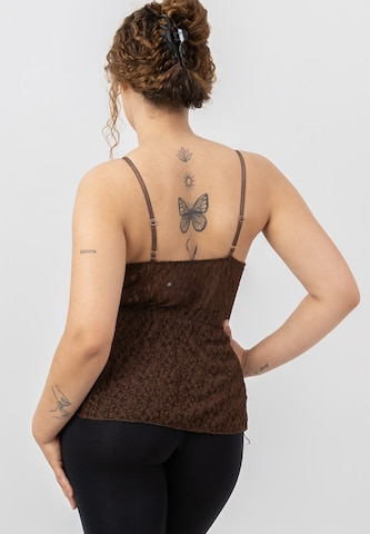 Haut Elara en marron