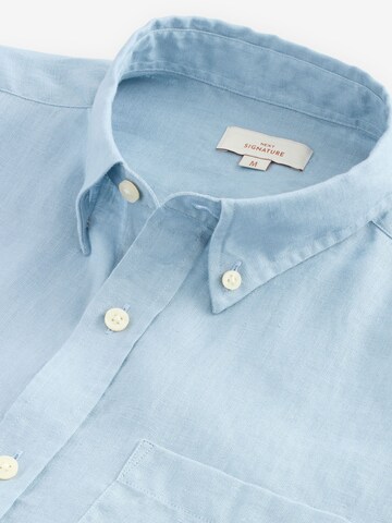 Next - Regular Fit Camisa em azul