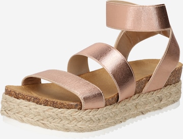 STEVE MADDEN Sandalen met riem 'Kimmie' in Goud: voorkant