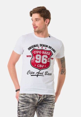 CIPO & BAXX Shirt in White