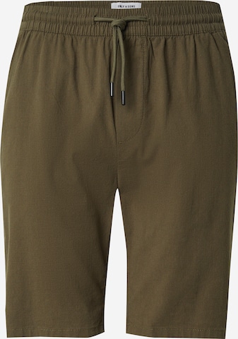 Only & Sons - Pantalón chino 'ONSCAPRI' en verde: frente