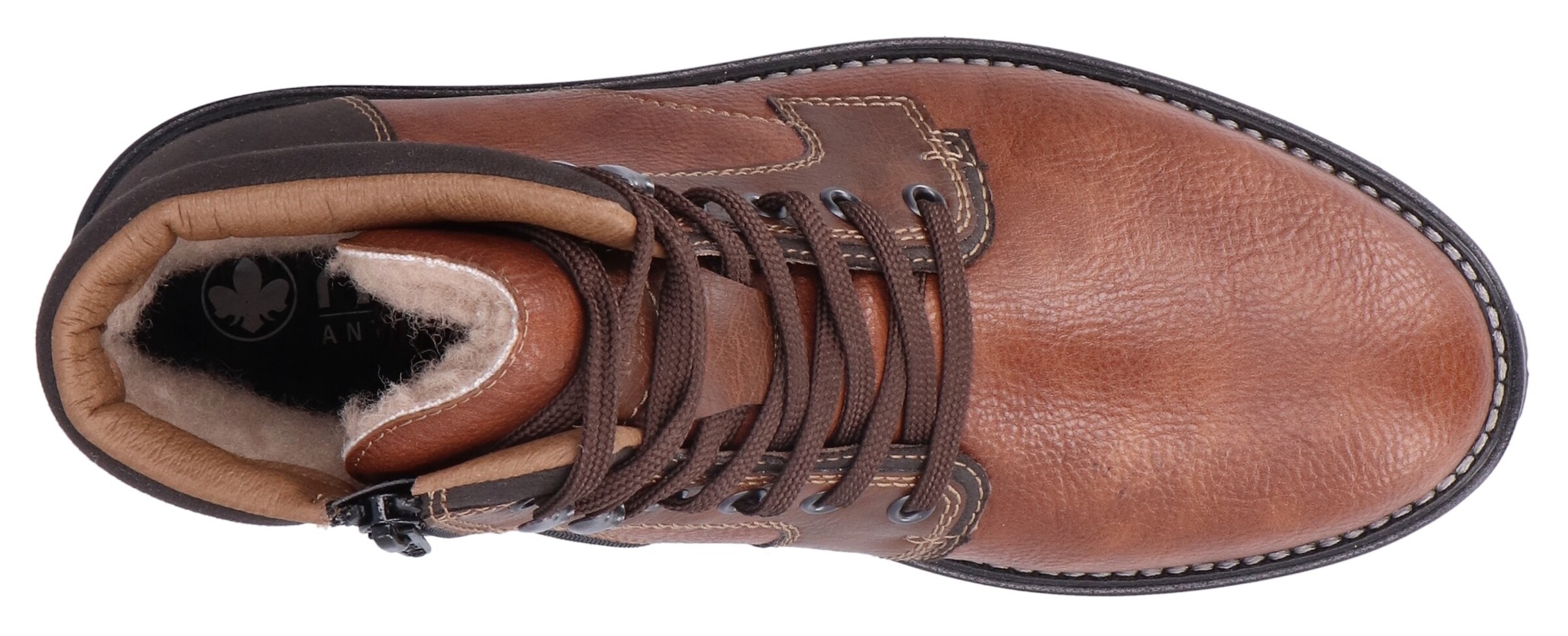 Rieker Schnürboots in Braun