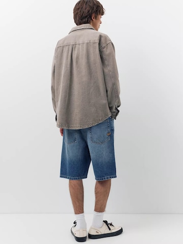 Pull&Bear Baggy Shorts in Blau