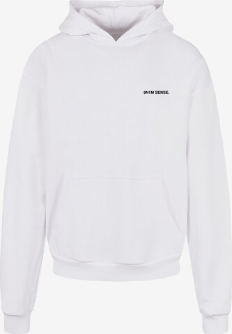 9N1M SENSE Sweatshirt 'Champions' in Wit: voorkant