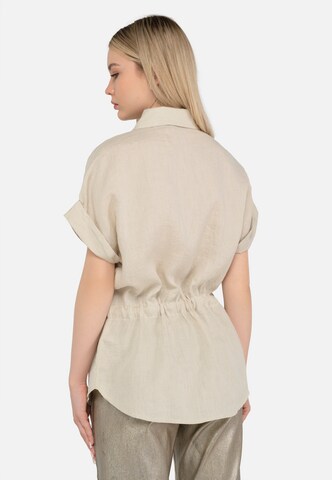 FRESHLIONS Blouse 'Zoey' in Beige