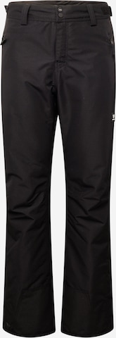 BRUNOTTI רגיל מכנסי טיולים 'Footrail-N' בשחור: מלפנים