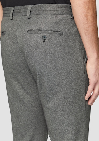Coupe slim Pantalon s.Oliver BLACK LABEL en gris