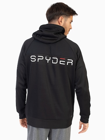 Spyder Sportsweatshirt in Zwart