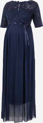 MAMALICIOUS Evening Dress 'MIVANA' in Blue: front