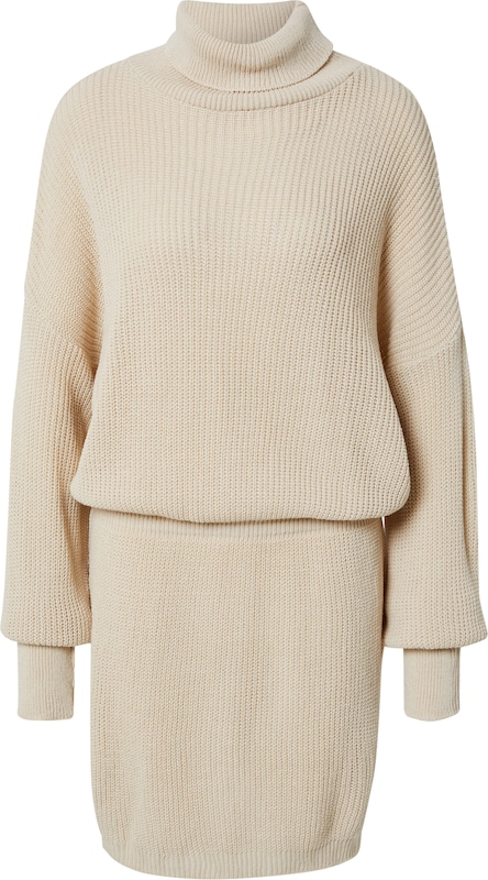 In The Style Strickkleid 'PERRIE SIANS' in Hellbeige In The Style Strickkleid 'PERRIE SIANS' in Hellbeige