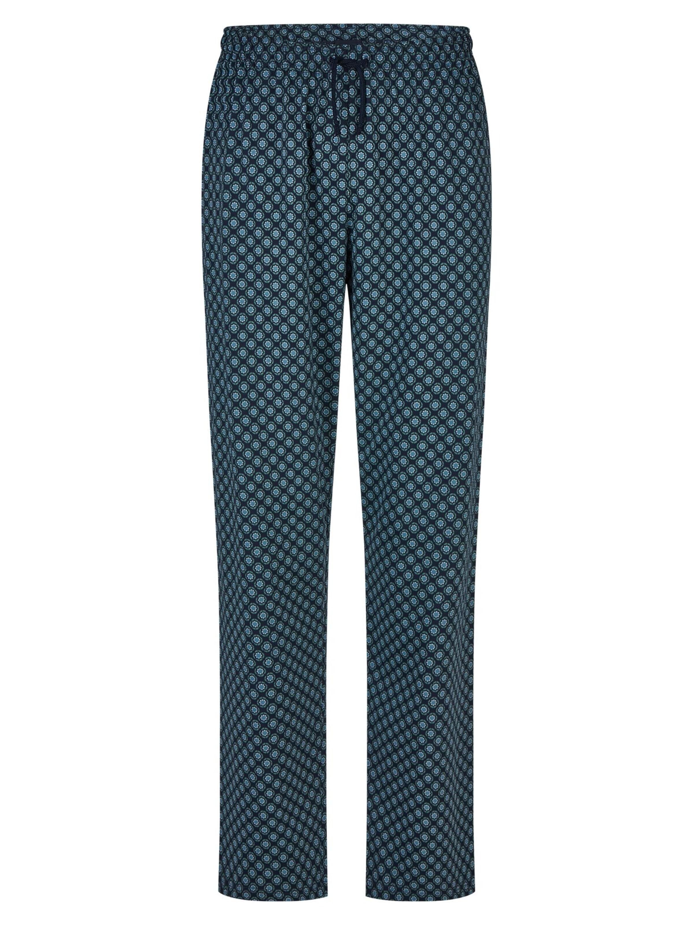 Ammann Pajama Pants 'Mix & Match' in Blue: front