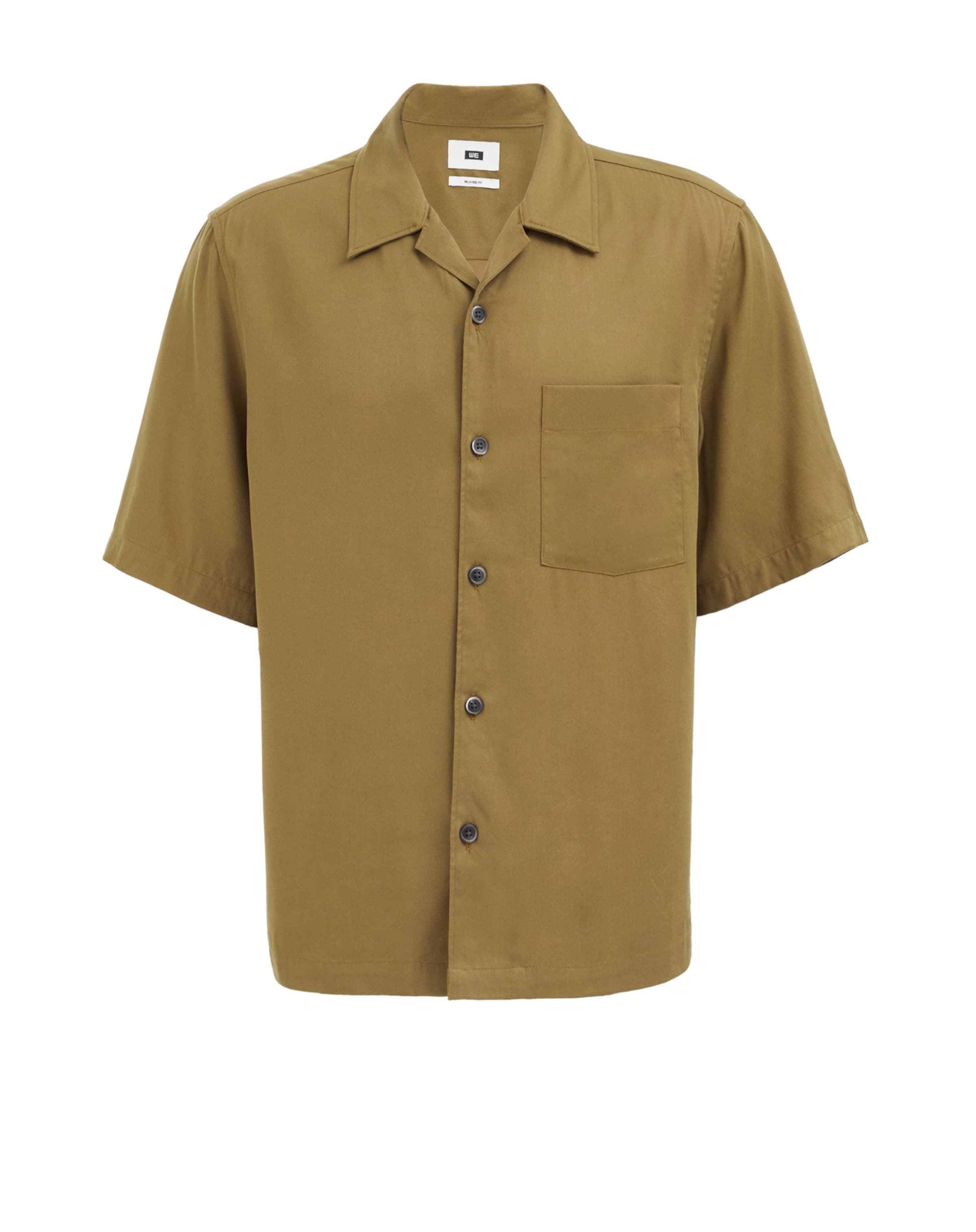 Fit confort Chemise WE Fashion en vert : devant