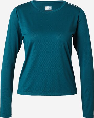 Hummel Performance Shirt 'MT AURA' in Green: front