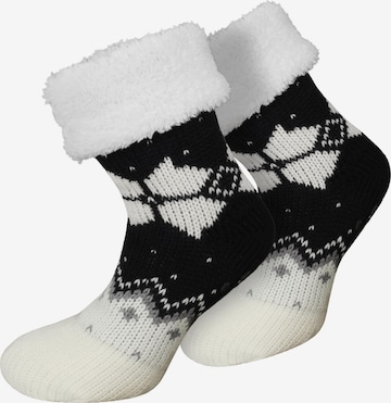 normani Socks in Black: front