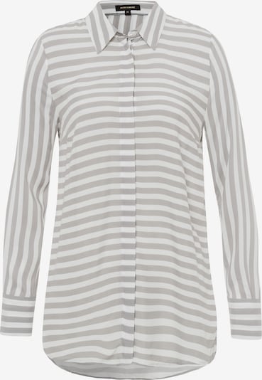 Camicia da donna MORE & MORE di colore grigio chiaro / bianco, Visualizzazione prodotti
