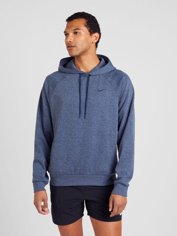NIKE - Camiseta deportiva 'PRIMARY' en azul: frente