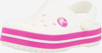Crocs Sandals & Slippers 'Crocband' in White: front