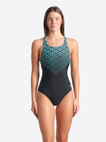ARENA Bralette Sports swimsuit 'KIKKO' in Black: front