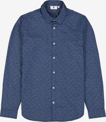 GARCIA Regular fit Button Up Shirt in Blue: front