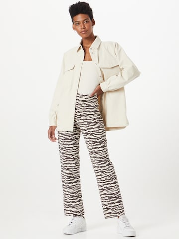 SISTERS POINT Between-Season Jacket 'Emila-Ja' in Beige