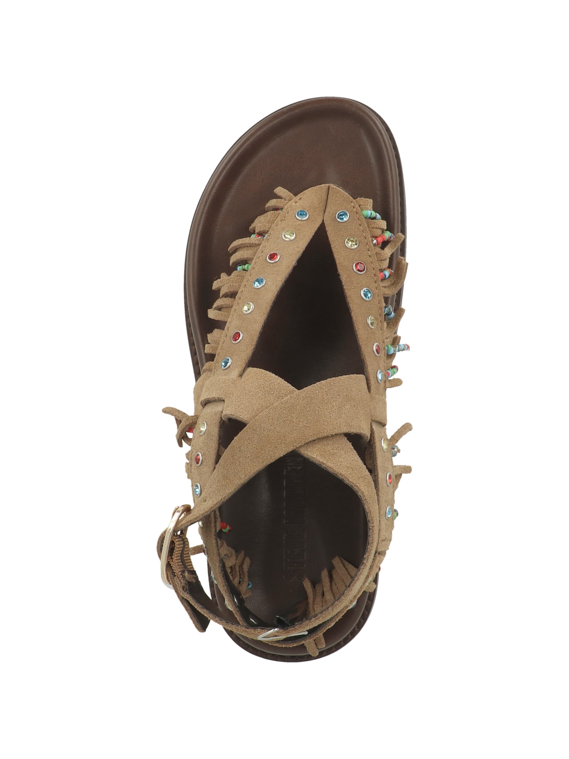STEVE MADDEN Sandalen met riem 'Wendell' in Bruin