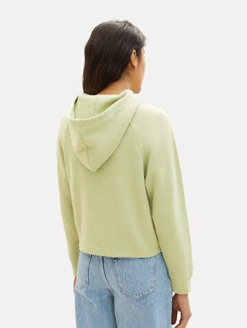 TOM TAILOR DENIM Sweatshirt in Groen