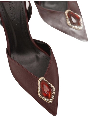 Limoya Slingpumps 'Laura' in Bruin