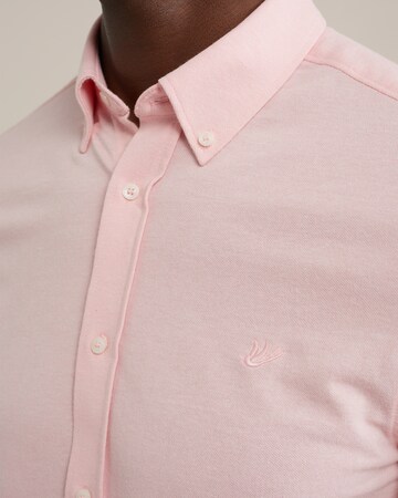 rožinė WE Fashion Priglundantis modelis Marškiniai