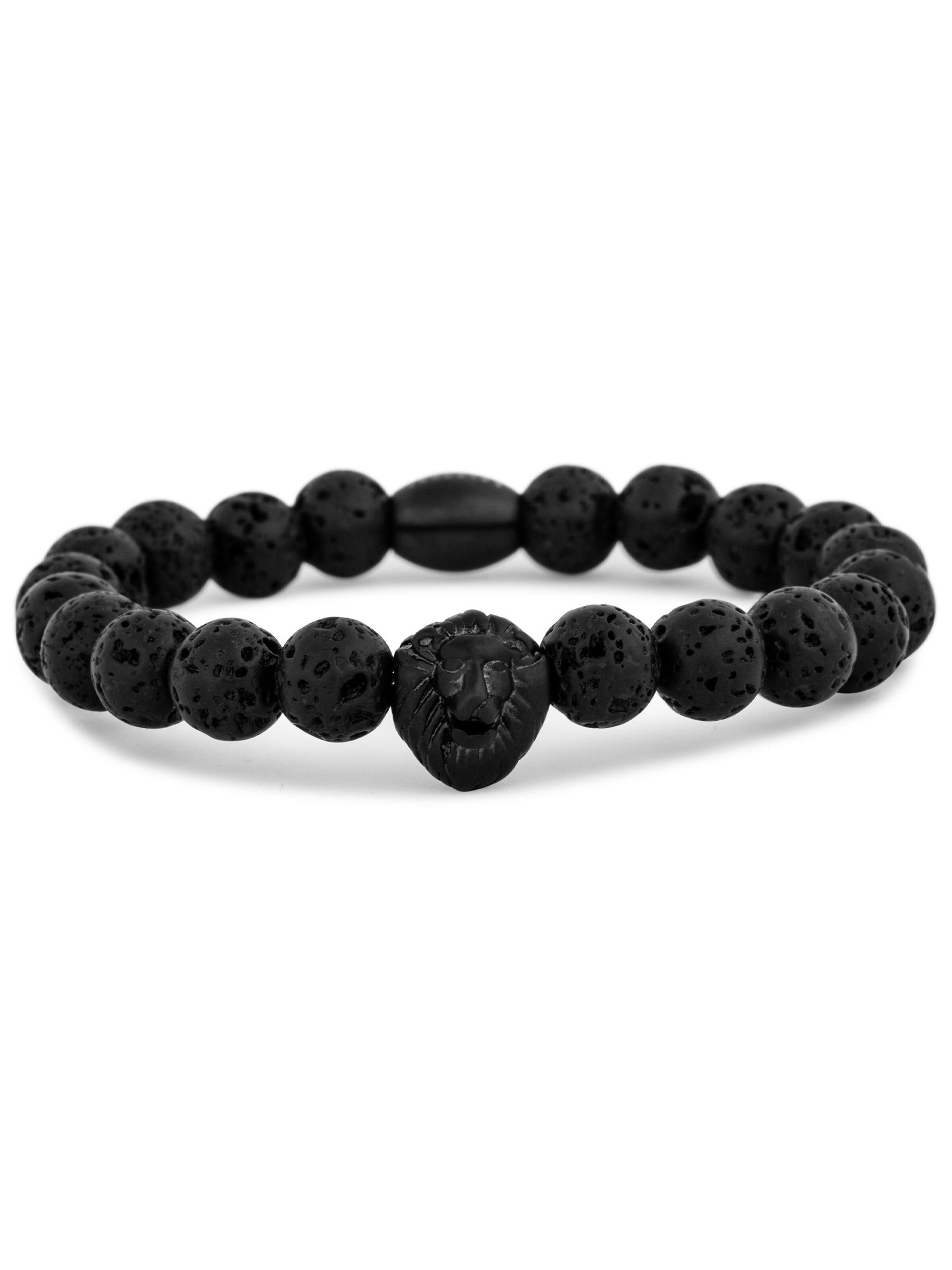 Akitsune Bracelet 'Regis' in Black: front