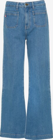 BIG STAR Flared Jeans 'CELIA' in Blauw: voorkant