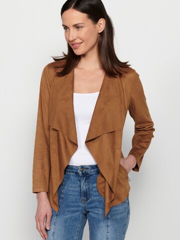 KOROSHI Between-season jacket in Brown