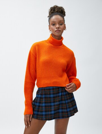 Koton Sweatshirt in Oranje: voorkant