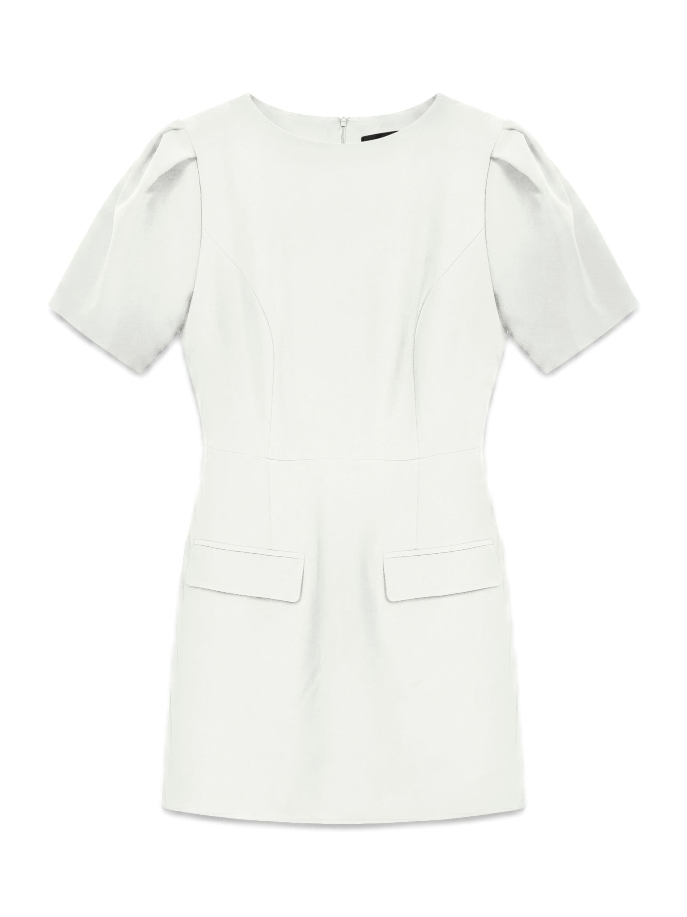 Robe VERO MODA en blanc : devant