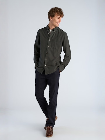 Regular fit Camicia di Lindbergh in verde