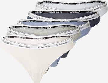 Calvin Klein Underwear Стринги в Бежевый: спереди