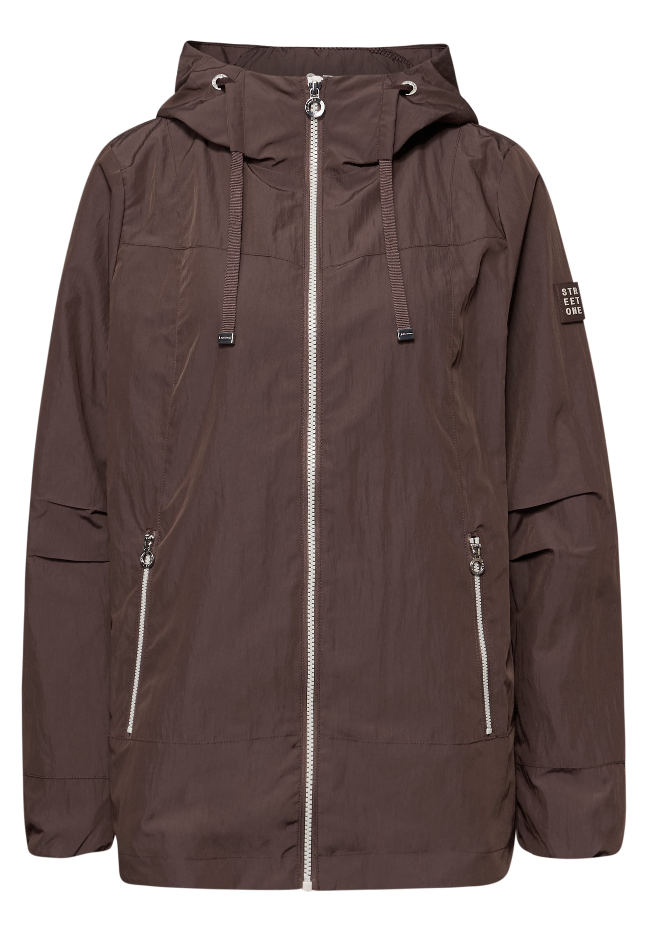 STREET ONE Between-Season Jacket in Brown: front
