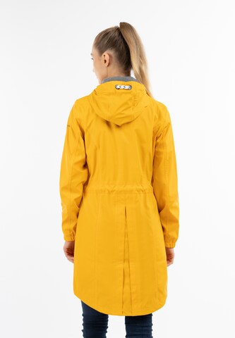 Manteau fonctionnel Schmuddelwedda en jaune