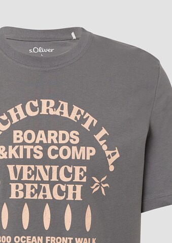 s.Oliver T-Shirt in Grau
