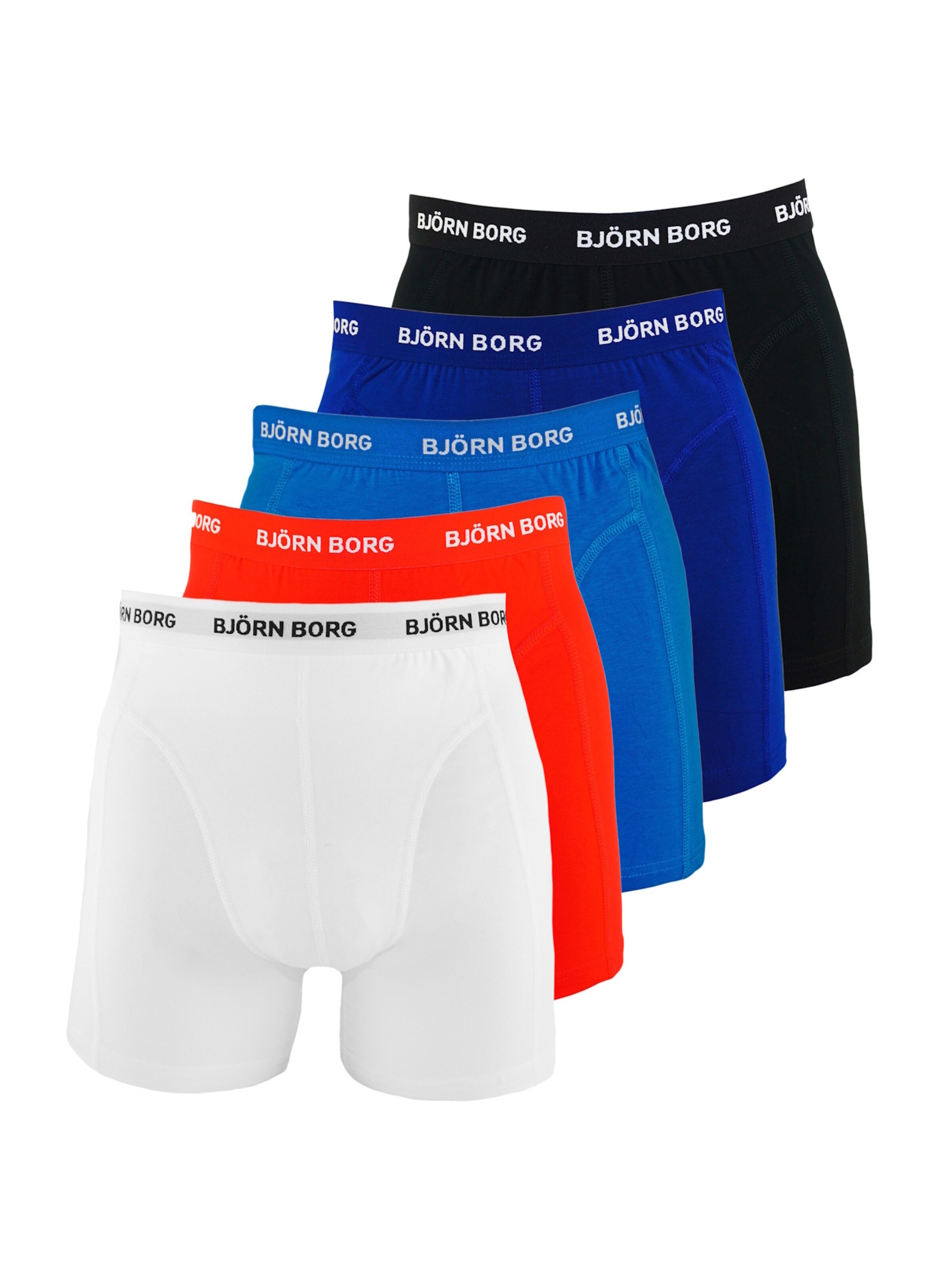 BJÖRN BORG Boxershorts in Gemengde kleuren: voorkant