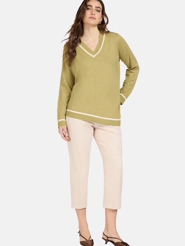 Elena Mirò Sweater 'MAGLIA' in Green