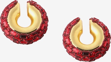 SOHINaušnice ' Groti ' - crvena boja: prednji dio