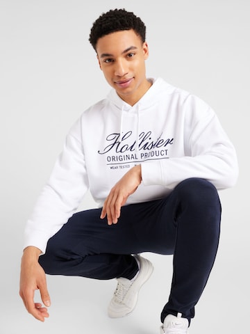 HOLLISTER Sweatshirt 'APAC EXCLUSIVE' in White: front